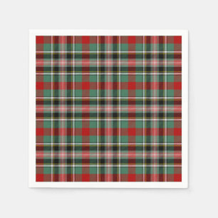 Clan Bruce von Kinnaird Tartan Serviette