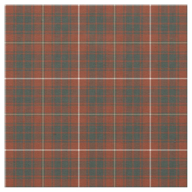 Clan Bruce Weathered Tartan Stoff (Nahaufnahme)