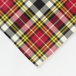 Clan Buchanan Dress Tartan Scottish Kariert Patter Fleecedecke