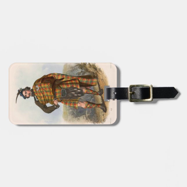 Clan Buchanan Gepäckanhänger (Vorderseite horizontal)