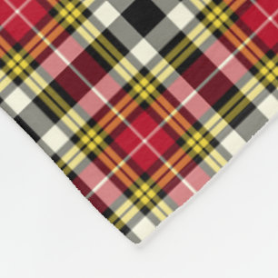 Clan-Buchanan-Kleidertartan-schottisches kariertes Fleecedecke