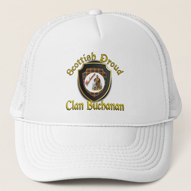 Clan Buchanan Scottish Dynsty Cap Truckerkappe (Vorderseite)