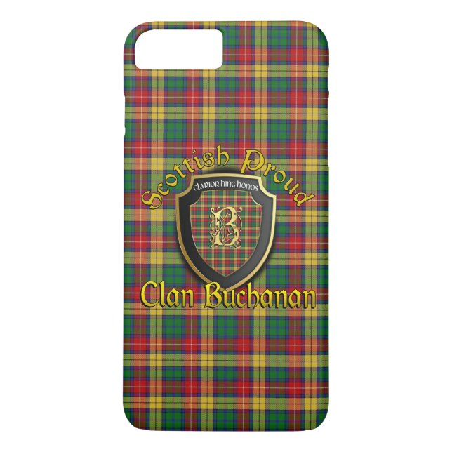 Clan Buchanan Scottish Proud iPhone 7 Case-Mate iPhone Hülle (Rückseite)