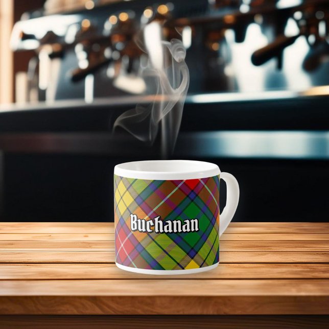 Clan Buchanan Tartan Espressotasse (Von Creator hochgeladen)