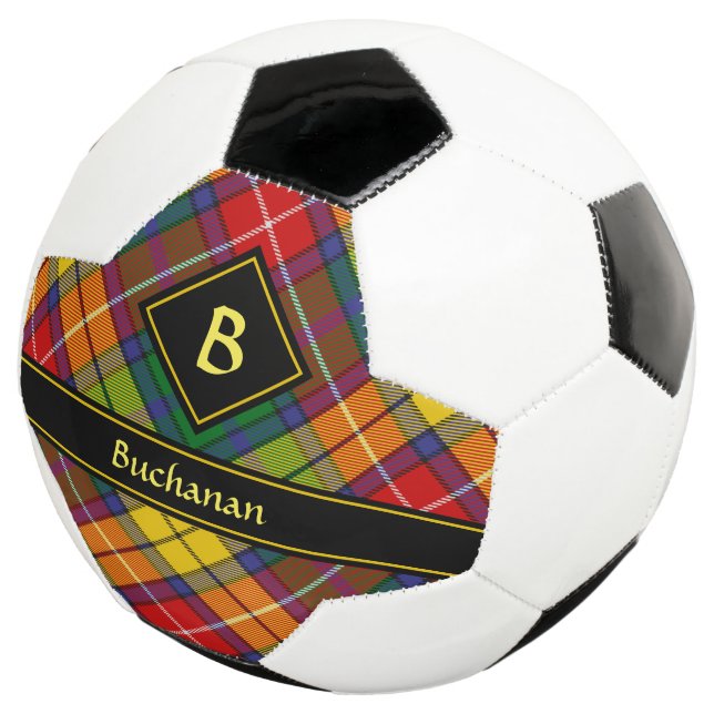 Clan Buchanan Tartan Fußball (Dreiviertel)