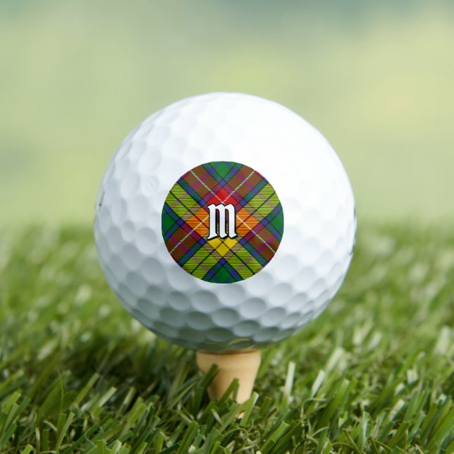 Clan Buchanan Tartan Golfball (Insitu T-Shirt)
