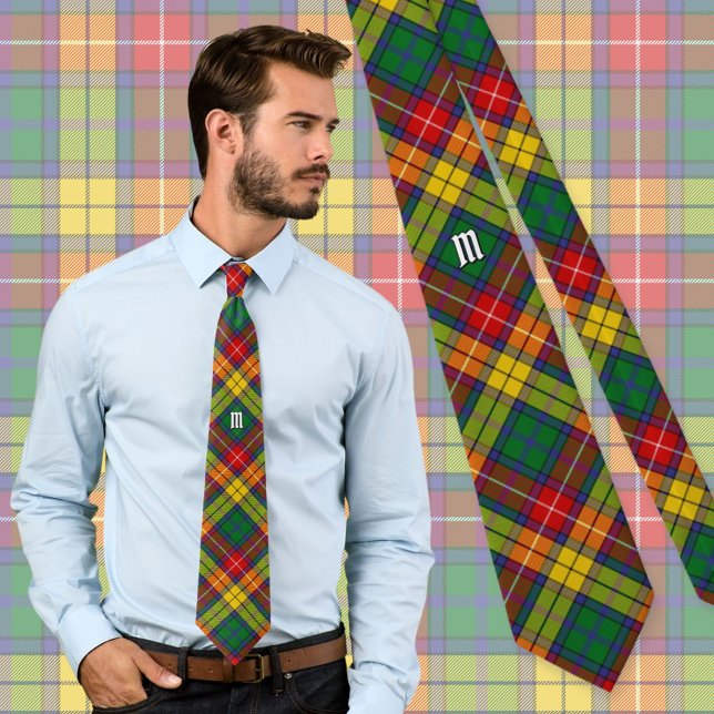 Clan Buchanan Tartan Krawatte (Von Creator hochgeladen)