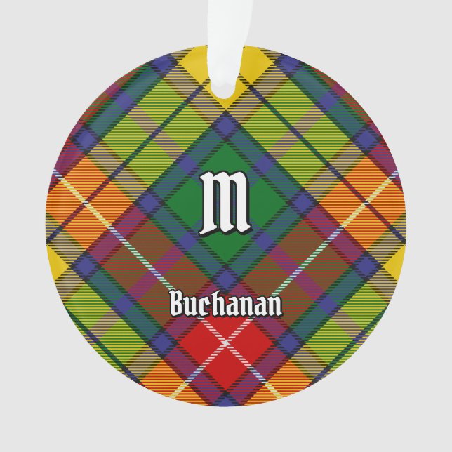 Clan Buchanan Tartan Ornament (Vorderseite)