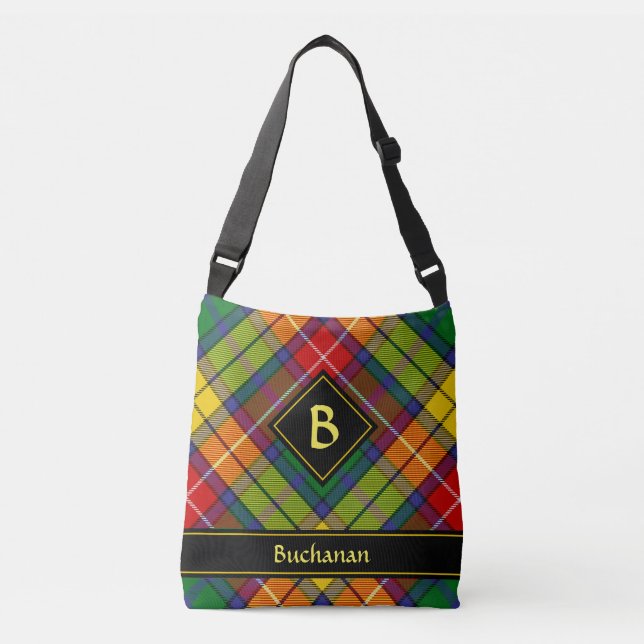 Clan Buchanan Tartan Tragetaschen Mit Langen Trägern (Vorderseite)