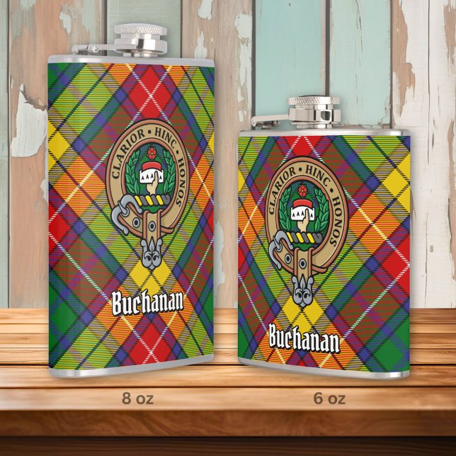 Clan Buchanan Wappen Flachmann (Von Creator hochgeladen)