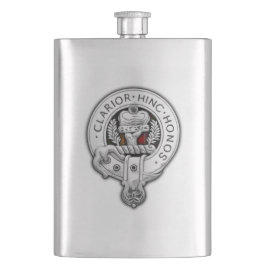 Clan Buchanan Wappen & Tartan Flachmann