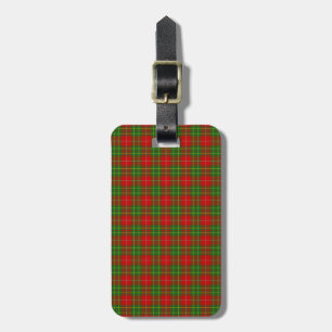 Clan Burnett Tartan Gepäckanhänger