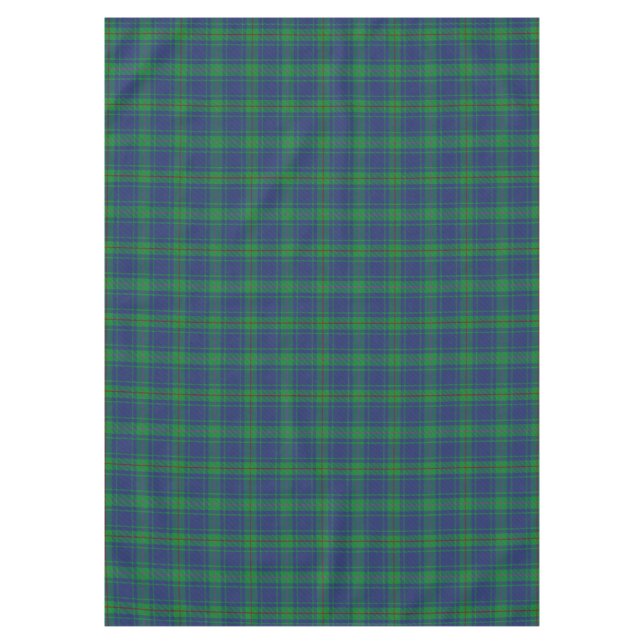 Clan Burt Tartan Kariert Tischdecke (Vorderseite)