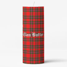 Clan Butter Tartan und benutzerdefinierter Text