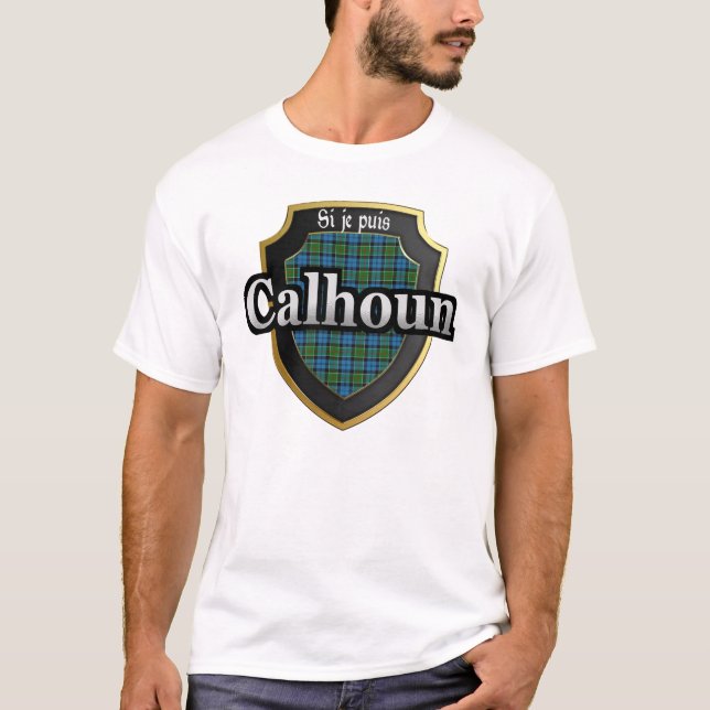 Clan Calhoun Schottland Tartan-Dynastie T-Shirt (Vorderseite)