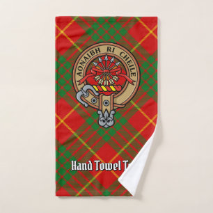 Clan Cameron Crest sur Tartan