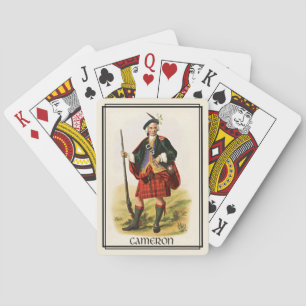 Clan Cameron Klassisches Schottland Spielkarten