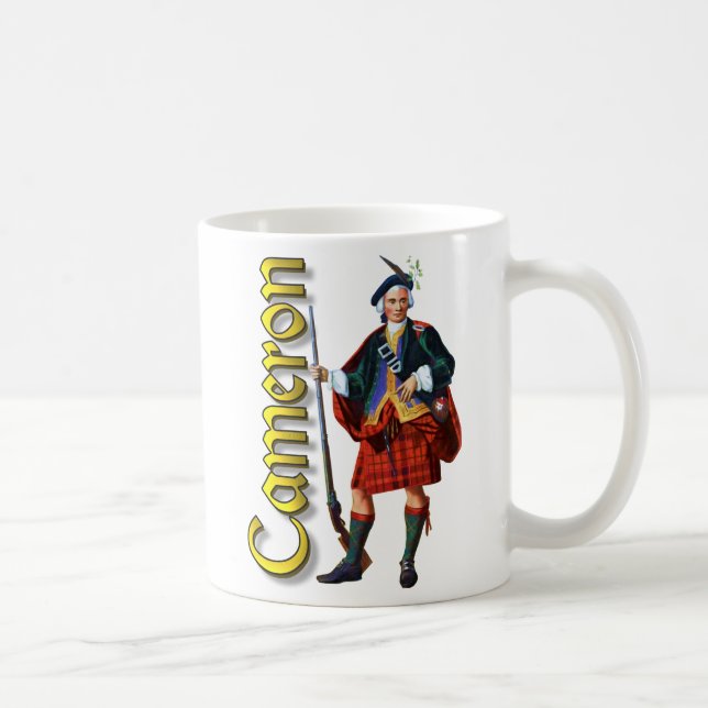 Clan Cameron Old Scotland Kaffeetasse (Rechts)