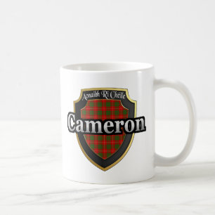 Clan Cameron Schottische Dynastie Tartan Tassen