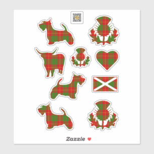 Clan Cameron Tartan Aufkleber