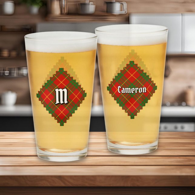 Clan Cameron Tartan Glas (Von Creator hochgeladen)
