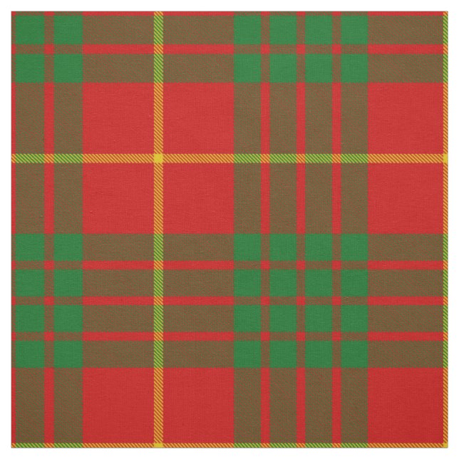 Clan Cameron Tartan Stoff (Muster)