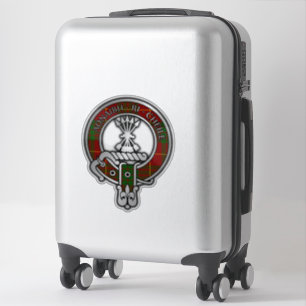 Clan Cameron Tartan Wappen Sticker