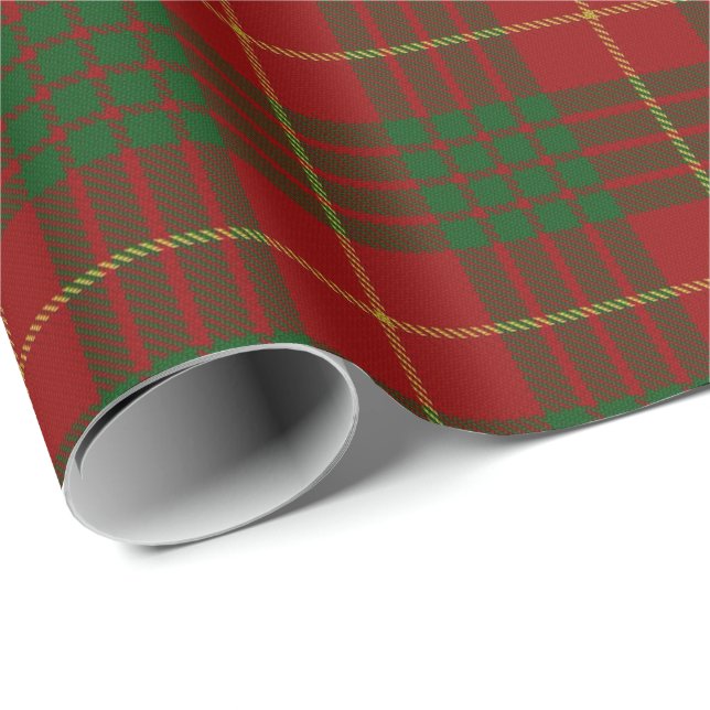 Clan-CameronScottishTartan Geschenkpapier (Rolleneckpunkt)