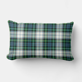 Clan Campbell Dress Tartan Green und White Kariert Lendenkissen