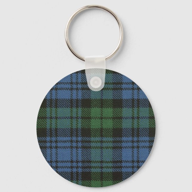 Clan Campbell Tartan Schlüsselkette Schlüsselanhänger (Vorderseite)