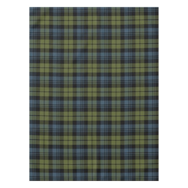 Clan Campbell Tartan Tischdecke (Vorderseite)