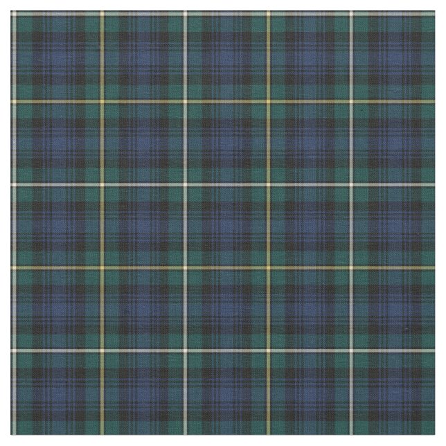 Clan Campbell von Argyll Tartan Stoff (Nahaufnahme)