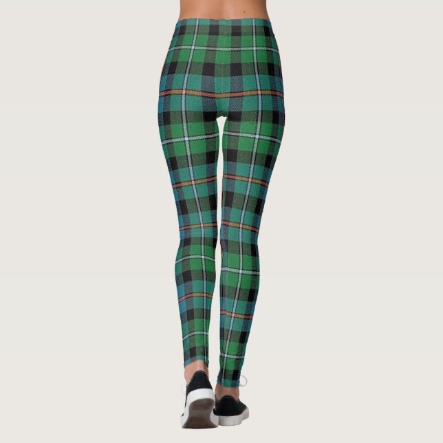 Clan Campbell von Cawdor Tartan Scottish Tartan Leggings (Rückseite)