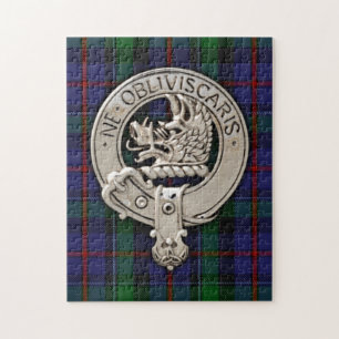Clan Campbell Wappen & Cawdor Tartan