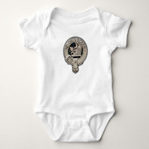 Clan Campbell Wappen & Cawdor Tartan Baby Strampler