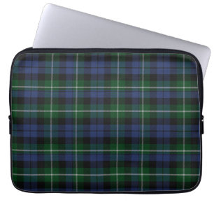 Clan-Campbelltartan-karierte Laptop-Abdeckung Laptopschutzhülle