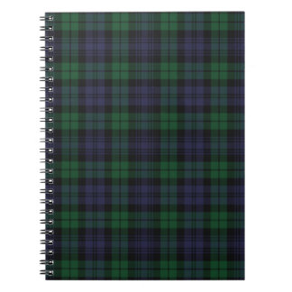 Clan-Campbelltartan-Notizbuch Notizblock