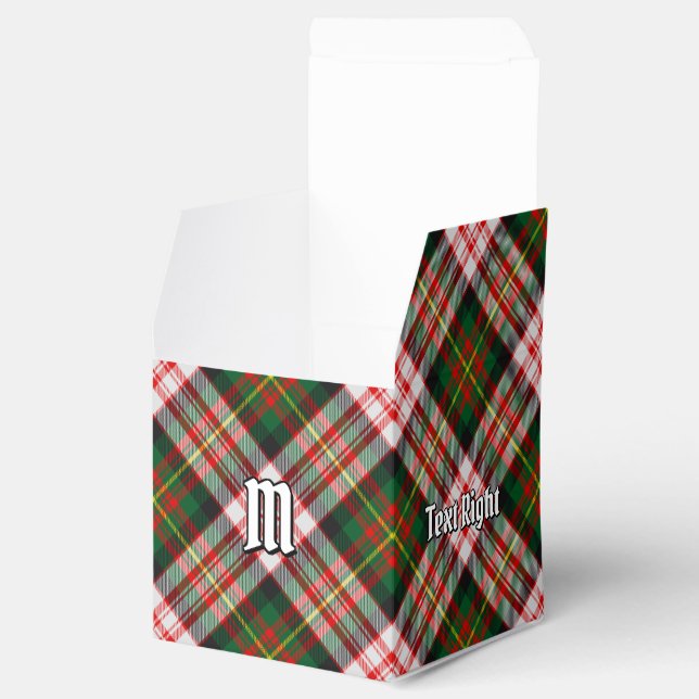 Clan Carnegie Dress Tartan Geschenkschachtel (Geöffnet)