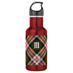 Clan Carnegie Kleid Tartan Edelstahlflasche