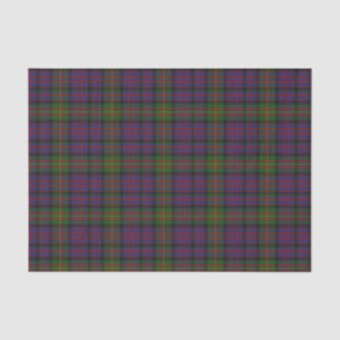 Clan-Carnegietartan-kariertes Seidenpapier