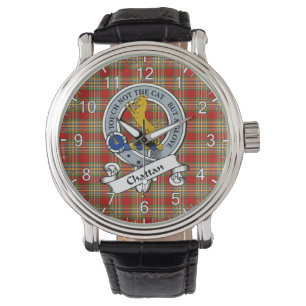 Clan Chattan classique Insigne Tartan Montre