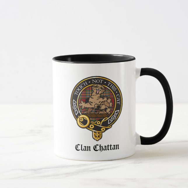 Clan Chattan Wappen Tasse (Rechts)