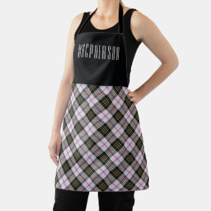 Clan Chef MacPherson Plaid Name Schürze