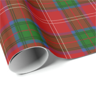 Clan Chisholm Tartan-kariertes Muster Geschenkpapier