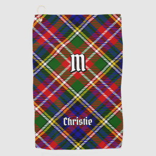 Clan Christie Tartan Golfhandtuch
