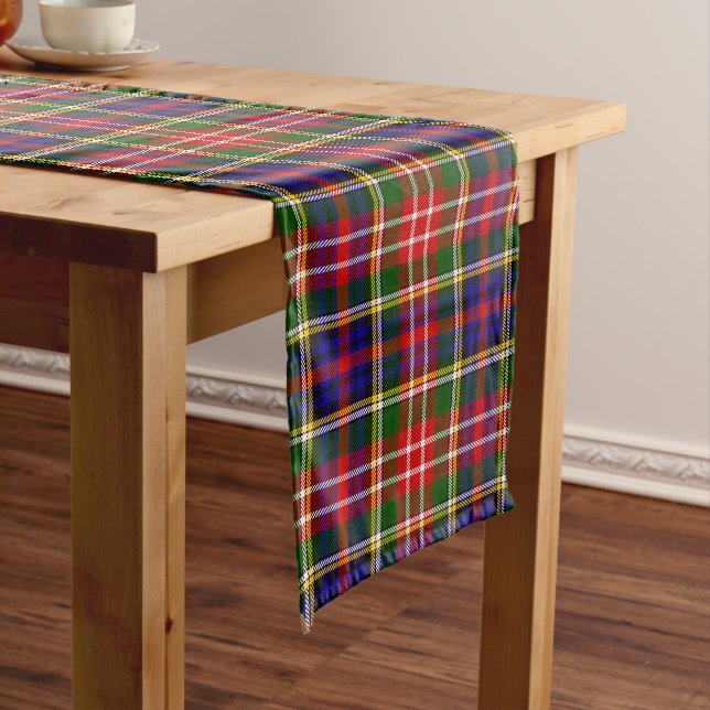 Clan Christie Tartan Kariert Großer Tischläufer (Beispiel)