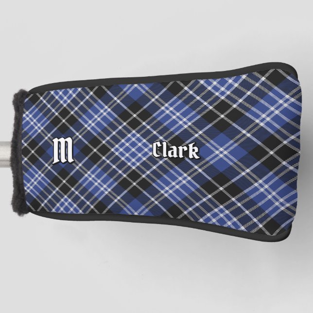 Clan Clark Tartan Golf Headcover (Vorderseite)