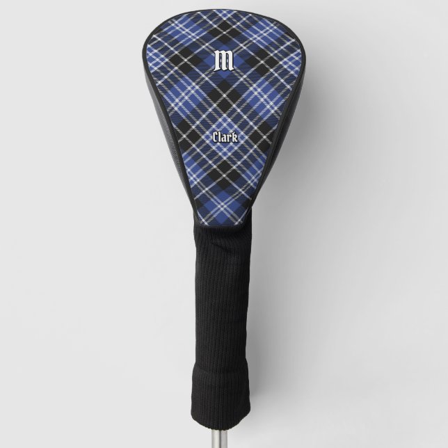 Clan Clark Tartan Golf Headcover (Vorderseite)