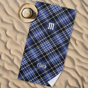 Clan Clark Tartan Strandtuch