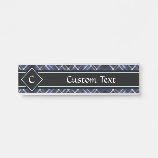 Clan Clark Tartan Türschild (Vorderseite )
